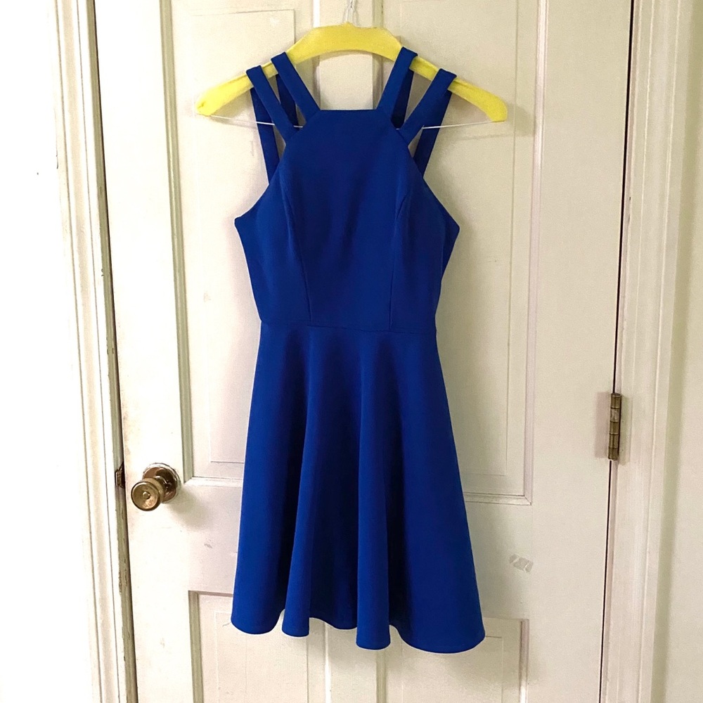 Navy Blue XS B. Smart Formal Dress!